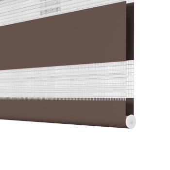 Doppelrollo 100 x 175 cm brau