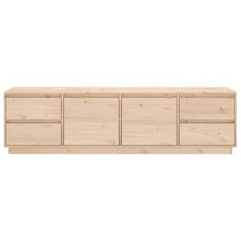 TV-Schrank 176x37x47,5 cm Massivholz Kiefer