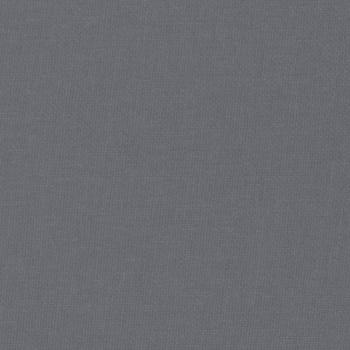 Relaxsessel mit Hocker Dunkelgrau Stoff