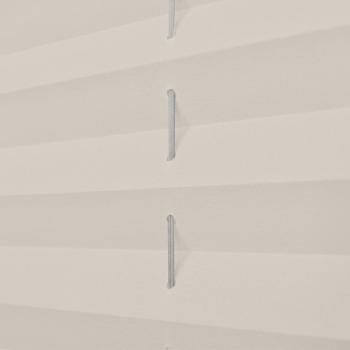 Verdunkelungsplissee 90x100 cm Creme