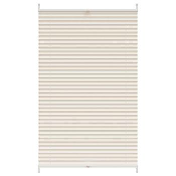 Verdunkelungsplissee 90x100 cm Creme