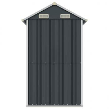 Gerätehaus Anthrazit 192x152,5x237 cm Verzinkter Stahl