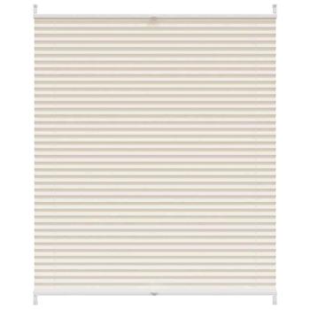 Plissee Faltrollo Rollo Plisseerollo 100x125cm Creme