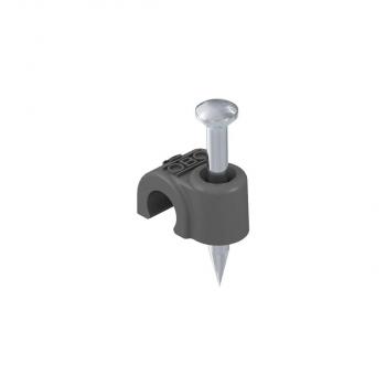 ARDEBO.de OBO Bettermann 2012 35 SW ISO-Nagel-Clip 12mm, L35 PP, tiefschwarz (2232316)