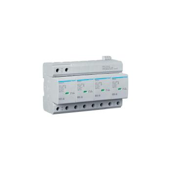 ARDEBO.de Hager SPA801 Kombiableiter, Typ1+2, 4P, Uc, 350V, Iimp, 25kA, Up 1.5kV, TNS/TT, Fernmeldekontakt