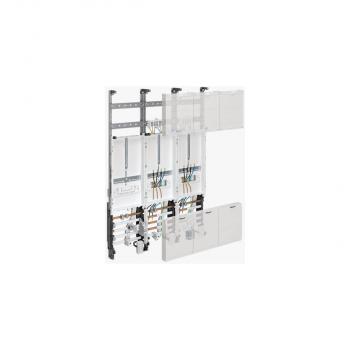 ARDEBO.de Hager ZL32U2N Komplettfeld, univers Z, 1050 mm, 2 Zählerplätze/SG, 3-feldig, Ausführung Bayern