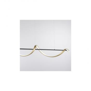 Paul Neuhaus Q-SWING LED Pendelleuchte, Smart Home, messing, anthrazit (2385-13)