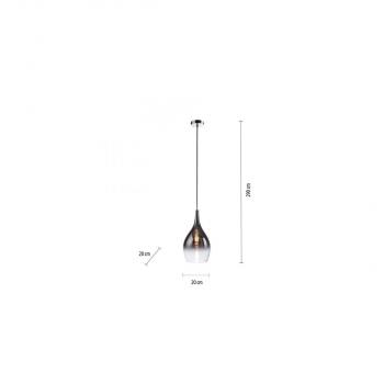 Paul Neuhaus LED Pendelleuchte, 40W, 1-flammig, chrom (2061-17)