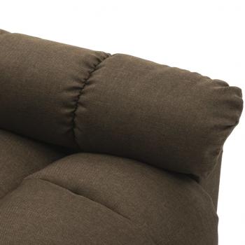 Relaxsessel Braun Stoff