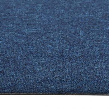 Teppichfliesen 20 Stk. 5 m² 50x50 cm Dunkelblau