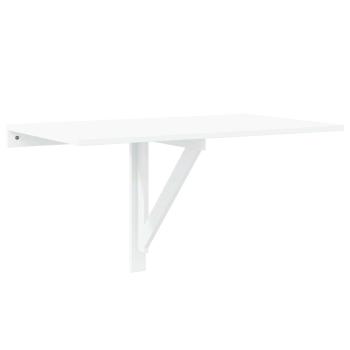 Wandklapptisch Weiß 100x60 cm