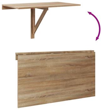 Wandklapptisch Eiche 100x60 cm