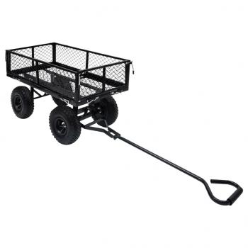 ARDEBO.de - Gartenwagen Schwarz 250 kg