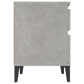 Nachttisch Betongrau 40x35x50 cm