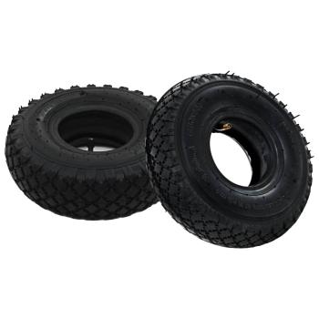 2 Reifen 2 Schläuche 3,00 - 4 260 x 85 für Sackkarren Gummi