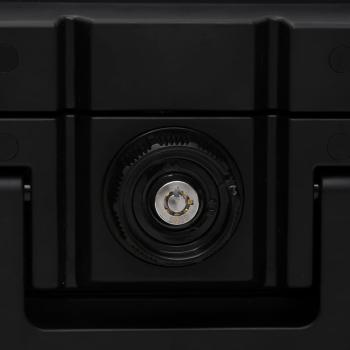Tresor Schwarz 38x32,5x16,5 cm