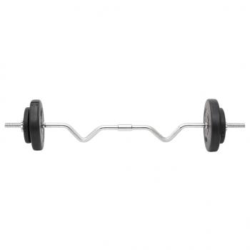 Langhantel und Kurzhantel mit Gewichten 60 kg 