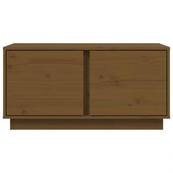Couchtisch Honigbraun 80x50x40 cm Massivholz Kiefer