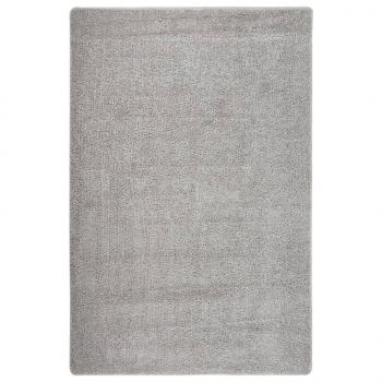ARDEBO.de - Shaggy-Teppich Hellgrau 200x290 cm Rutschfest