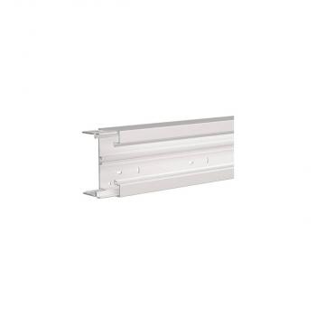 ARDEBO.de Hager Brüstungskanal-Unterteil frontr. hfr PVC, OT80mm, verkehrsweiß (BRH6513019016)