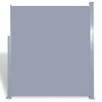 Ausziehbare Seitenmarkise 160x300 cm Grau