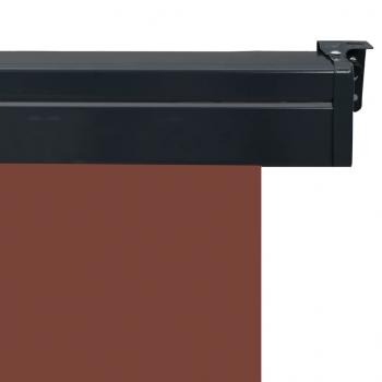 Balkon-Seitenmarkise 160 × 250 cm Braun