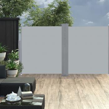Ausziehbare Seitenmarkise Anthrazit 140 x 600 cm