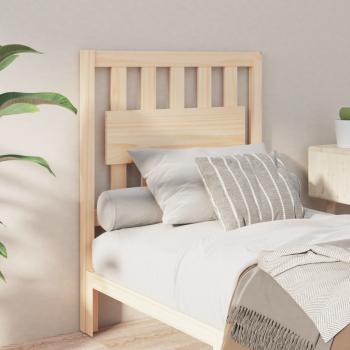 ARDEBO.de - Bett-Kopfteil 80,5x4x100 cm Massivholz Kiefer