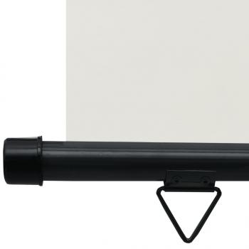 Balkon-Seitenmarkise 170 × 250 cm Creme