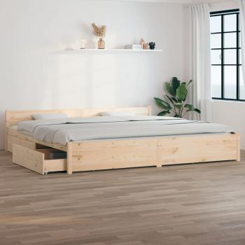ARDEBO.de - Bett mit Schubladen 180x200 cm