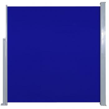 Ausziehbare Seitenmarkise 140x300 cm Blau