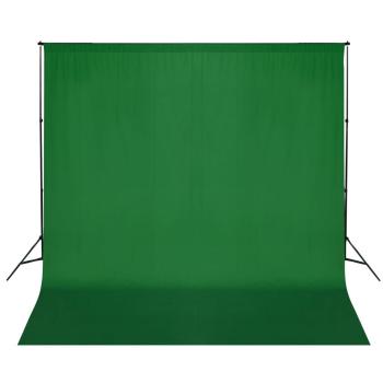 ARDEBO.de - Fotohintergrund-System 600 x 300 cm Grün