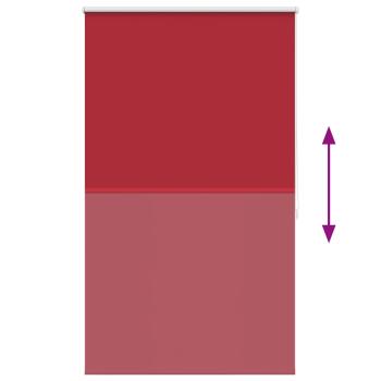 Verdunkelungsrollo 80 x 175 cm rot
