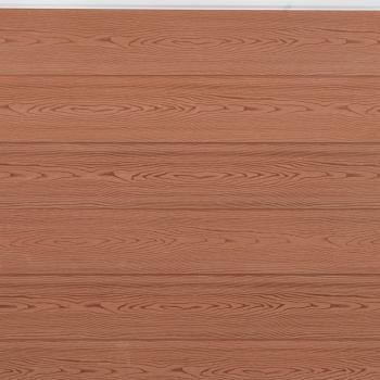 Zaunelement-Set Braun 180x186 cm WPC