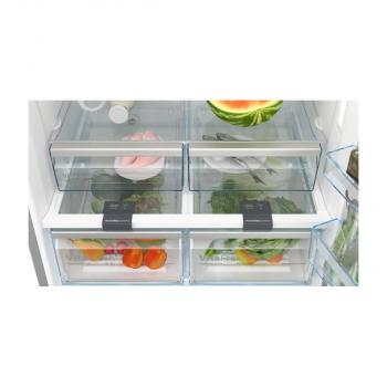 Bosch KGN86AIDR Serie 6 Stand Kühl-Gefrierkombination, 86cm breit, 631L, NoFrost, Urlaubsschaltung, Schnellkühlen, Schnellgefrieren, Edelstahl mit Antifingerprint