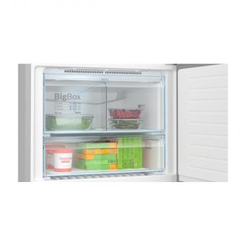 Bosch KGN86AIDR Serie 6 Stand Kühl-Gefrierkombination, 86cm breit, 631L, NoFrost, Urlaubsschaltung, Schnellkühlen, Schnellgefrieren, Edelstahl mit Antifingerprint