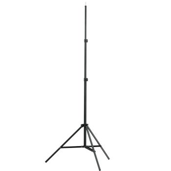 Teleskopischer Hintergrund-System + Weißer Hintergrund 3 x 5 m