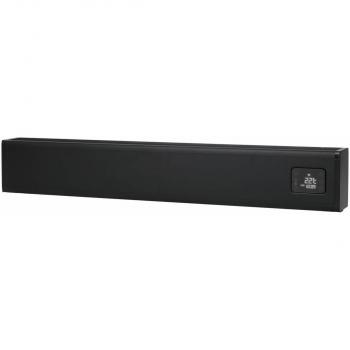 ARDEBO.de Eurom Alutherm Baseboard 2000 Konvektorheizung, niedrige Bauart, 2000W, 3 Leistungsstufen, schwarz (361216)
