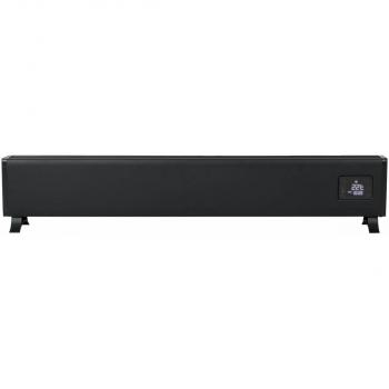 Eurom Alutherm Baseboard 2000 Konvektorheizung, niedrige Bauart, 2000W, 3 Leistungsstufen, schwarz (361216)