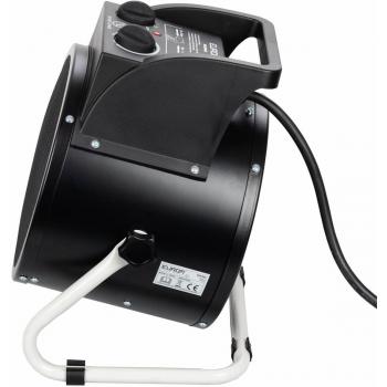 Eurom EK5K elektrische Werkstattheizung, 5000 Watt, Schwarz (340075)