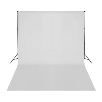Fotostudio-Set mit Hintergrund, Leuchten und Schirmen