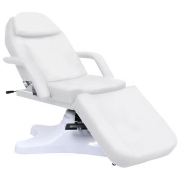 ARDEBO.de - Massagetisch Weiß 180x62x(86,5-118) cm  