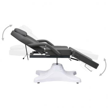 Massagetisch Grau 180x62x(86,5-118) cm  