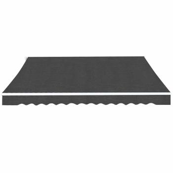 Gelenkarmmarkise 350 cm Anthrazit 