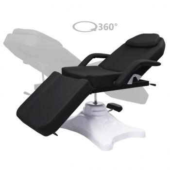 Massagetisch Schwarz 180x62x(86,5-118) cm  