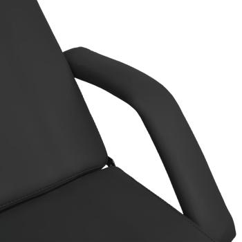 Massagetisch Schwarz 180x62x(86,5-118) cm  