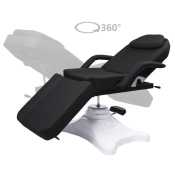 Massagetisch Schwarz 180x62x(86,5-118) cm  