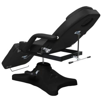 Massagetisch Schwarz 180x62x(86,5-118) cm  