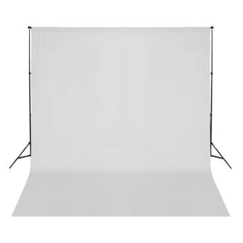 Fotostudio-Set mit Hintergrund, Leuchten und Schirmen