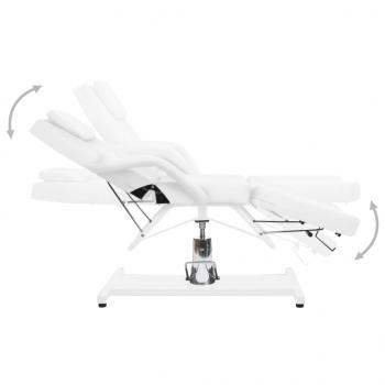 Massagetisch Weiß 180x62x(87-112) cm  